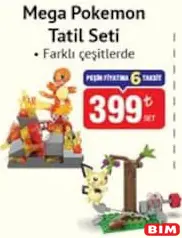 MEGA POKEMON TATİL SETİ